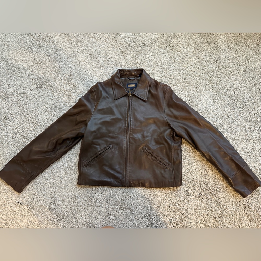 Coach Leather Jacket